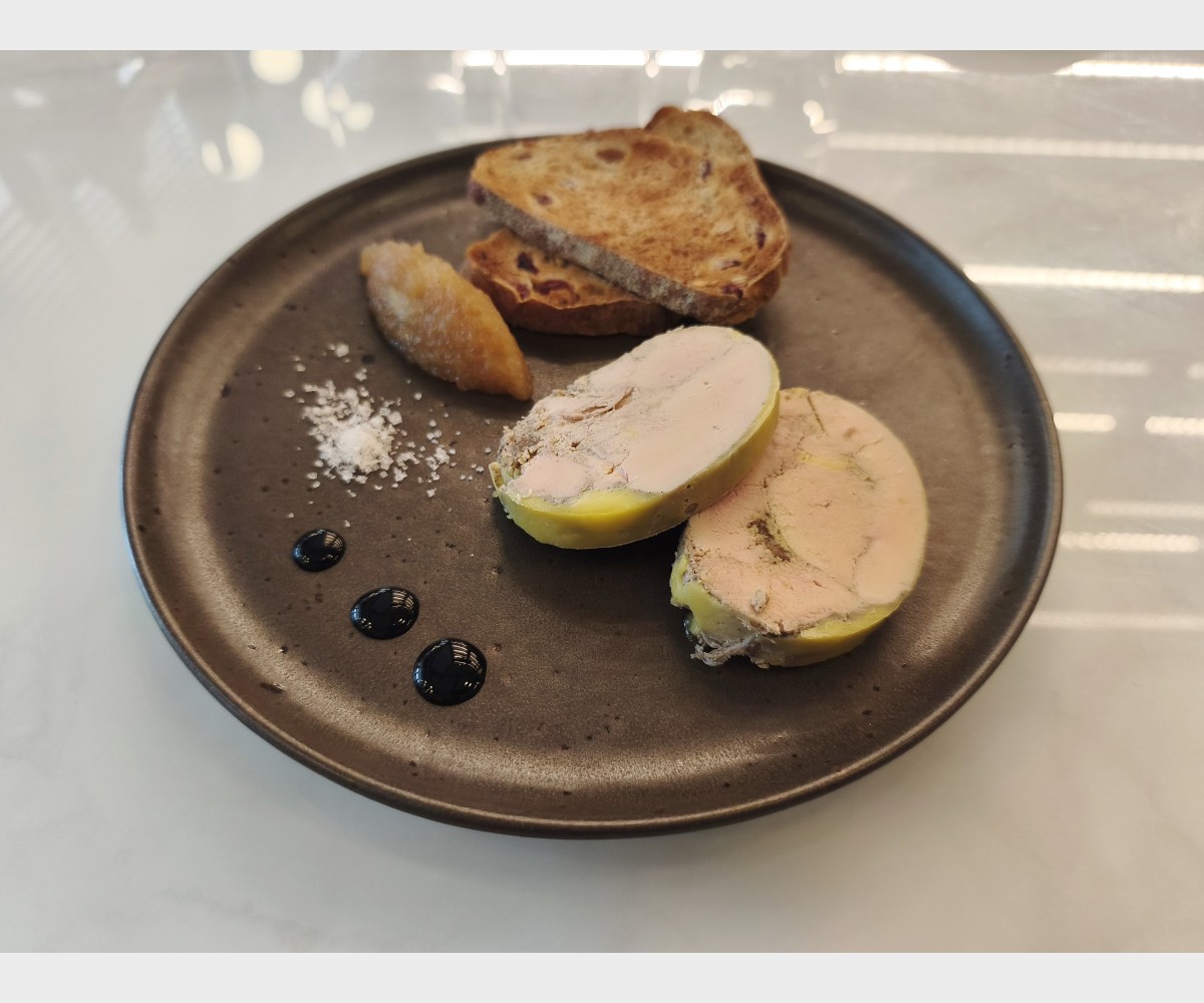 <h3 class='prettyPhoto-title'>Foie gras aux morilles</h3>