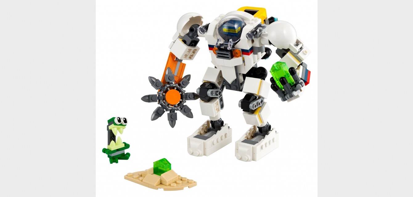 <h6 class='prettyPhoto-title'>Lego Creator 31115 The space mining robot</h6>