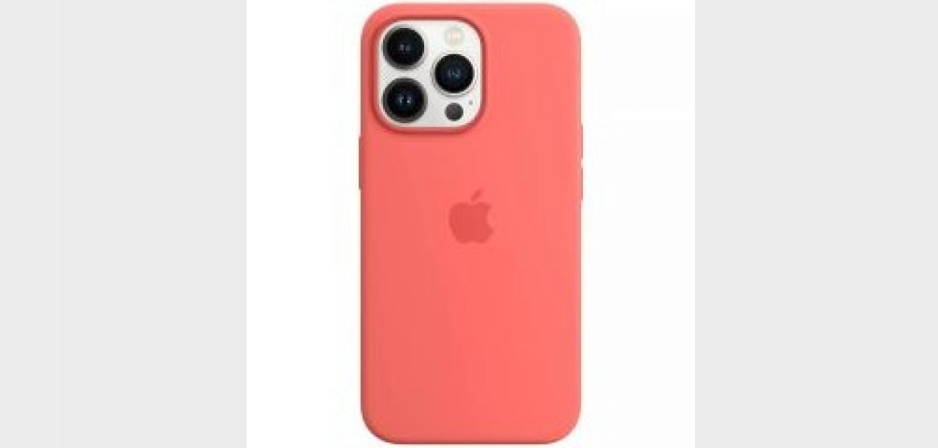 <h6 class='prettyPhoto-title'>Apple MagSafe Silicone Case for iPhone 13 Pro Max - Pink Pomelo</h6>