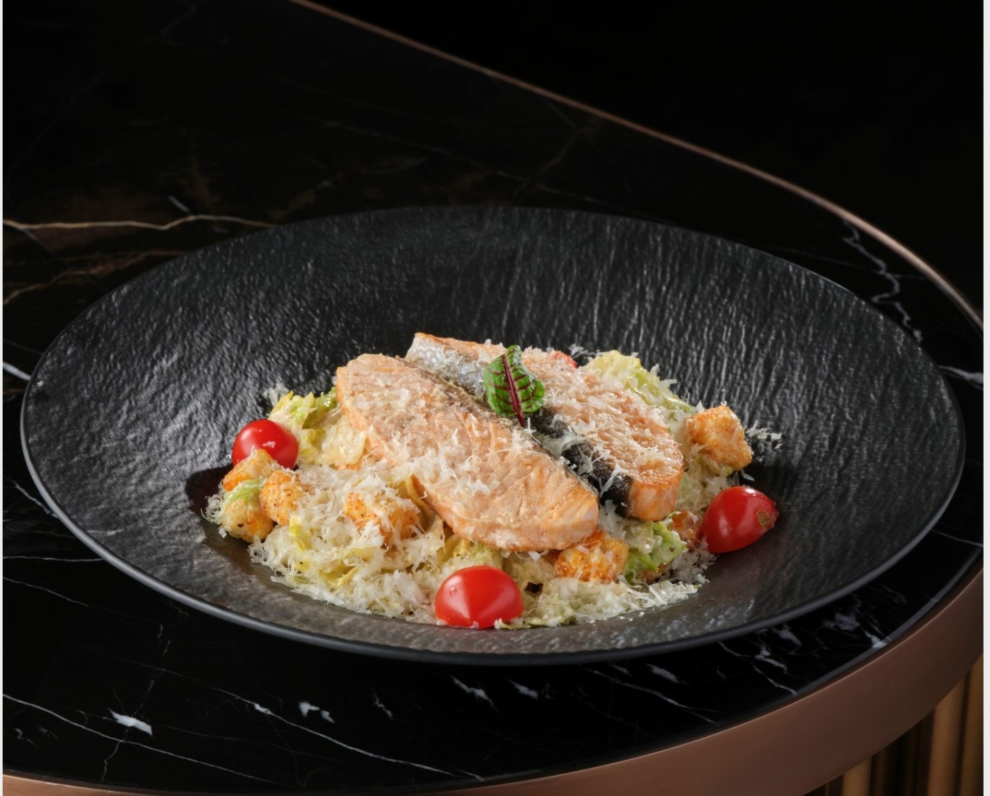 <h6 class='prettyPhoto-title'>CAESAR SALAD WITH SALMON</h6>