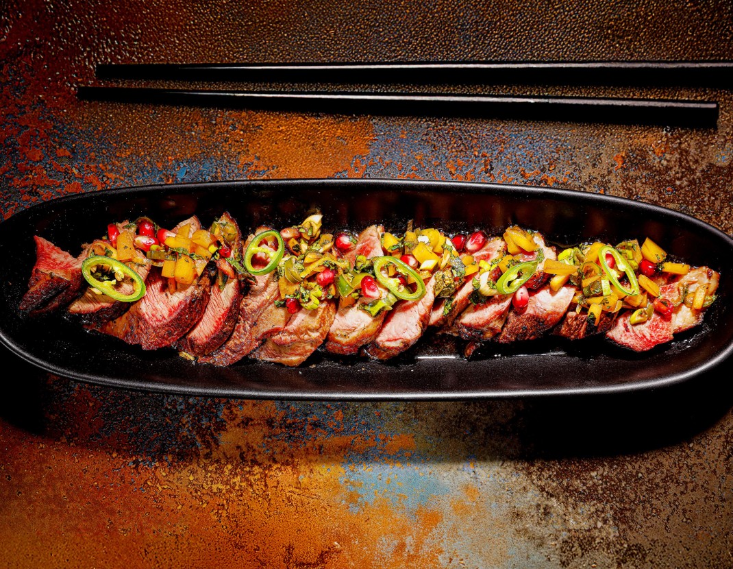 <h6 class='prettyPhoto-title'>Tataki Duck Nikkei-Style</h6>