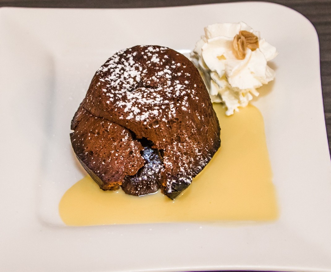 <h6 class='prettyPhoto-title'>Moelleux au chocolat tiède au coeur coulant </h6>