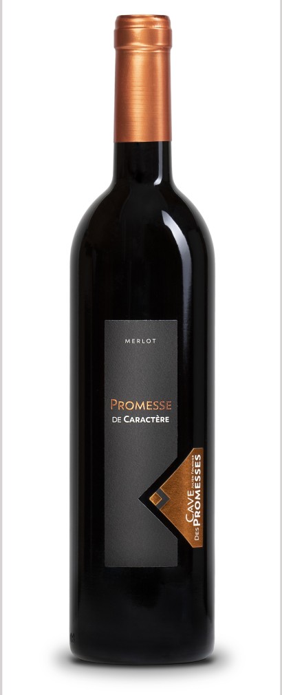 <h6 class='prettyPhoto-title'>Merlot - Cave des Promesses - Promesse de caractère</h6>