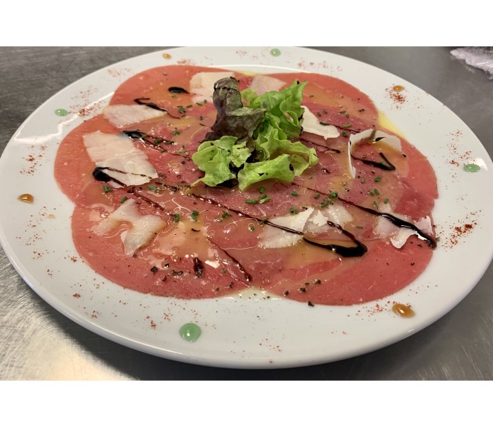 <h6 class='prettyPhoto-title'>Carpaccio de Boeuf</h6>